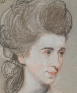 Head of a Lady by John Russell