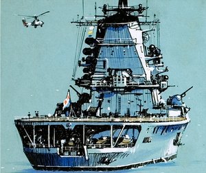 Russian Carrier Moskva by John S. Smith