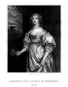Elizabeth Cecil, Countess of Devonshire, 1824
