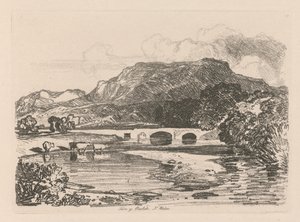 Liber Studiorum: Plate 14, Tan-y-Bwlch, Merionethshire, North Wales