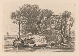 Liber Studiorum: Plate 19, Postwick Grove, Norfolk by John Sell Cotman