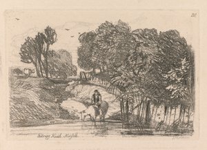 Liber Studiorum: Plate 20, Felbrigg Heath, Norfolk by John Sell Cotman