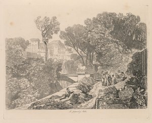 Liber Studiorum: Plate 6, The Judgment of Midas, 1838 by John Sell Cotman