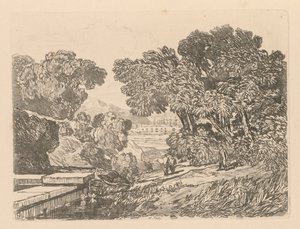 Liber Studiorum: Plate 9, A Study, 1838