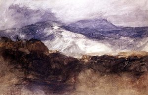 Welsh Mountains by John Sell Cotman