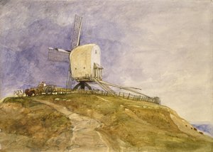 Windmill on a Hill, 19th Century