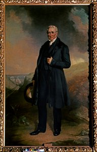 Portrait of George Stephenson