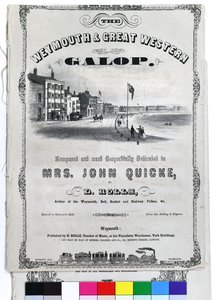 Weymouth and Great Western Galop, c1870