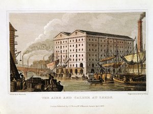 The Aire and Calder Navigation, Leeds, Yorkshire by John Shury