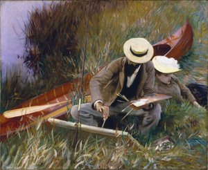 An Outdoor Study by John Singer Sargent