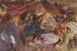 Arab Gypsies in a Tent, 1905-06