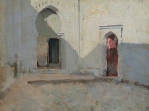 Courtyard, Tetuan, Morocco