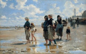 Setting Out to Fish by John Singer Sargent