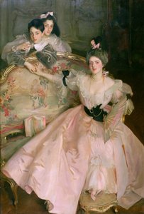 Mrs. Carl Meyer, later Lady Meyer, and her two Children