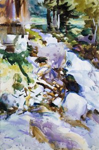 Rushing Brook by John Singer Sargent