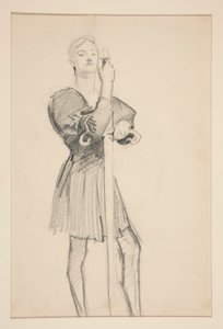 Standing Figure with a Spear