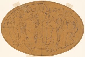 Study for Apollo and the Muses by John Singer Sargent