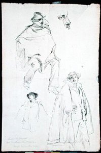 Study for a Venetian Street Scene by John Singer Sargent