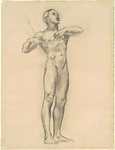 Study of Orpheus for "Classic and Romantic Art" by John Singer Sargent