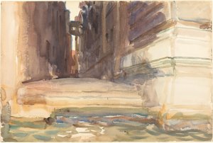 The Calle della Rosa with the Monte di Pietà, Venice, c. 1904