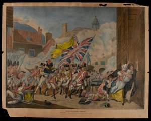 Death of Major Pierson and Defeat of the French Troops in the Island of Jersey on 6th of January 1781 by John Singleton Copley