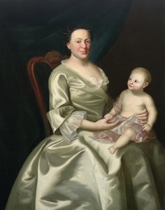 Portrait of Mrs Daniel Rea and Child