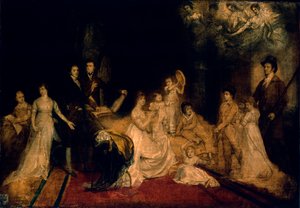Sketch of the Knatchbull Family at Mersham-le-Hatch, Kent, 1800-03