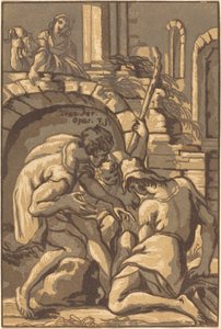 Two Shepherds and a Boy by John Skippe