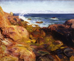 Gully at Low Tide by John Sloan