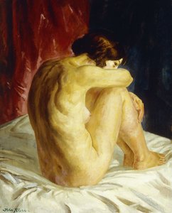 Nude Glancing Back