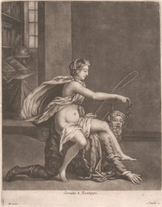 Socrates and Xantippe by John Smith