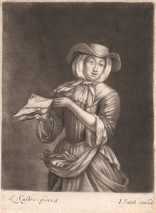 Woman Selling Music by John Smith