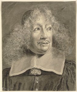 Head and Shoulder Portrait of a Man, Copied from a Seventeenth-Century Print