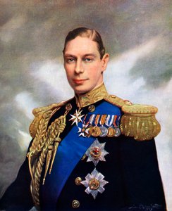 Coronation Portrait of King George VI in 1937