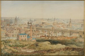Newcastle upon Tyne from Windmill Hills, Gateshead by John Storey