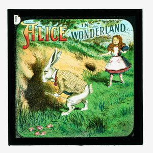 Alice in Wonderland, Coloured Lantern Slides by John Tenniel