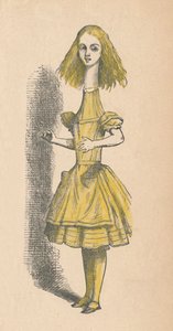 Alice with a Long Neck by John Tenniel