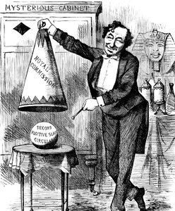 Benjamin Disraeli by John Tenniel