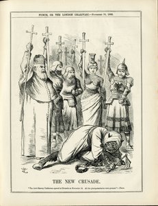 Illustration by John Tenniel in Punch by John Tenniel