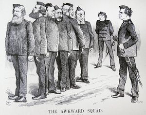 The Awkward Squad by John Tenniel