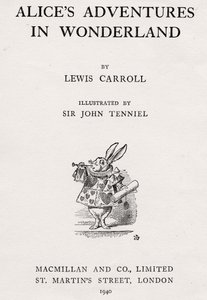 The White Rabbit on the titlepage of 