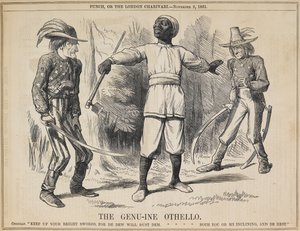 The Genuine Othello by John Tenniel