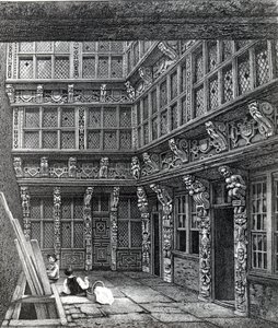 A Magnificent Mansion lately standing in Hart Street, Crutched Friars, published in Smith