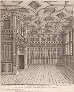 Domestic Architecture, An Upper Apartment of the Same Magnificent Mansion by John Thomas Smith