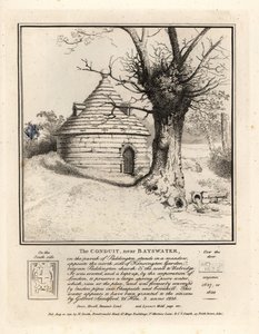 The conduit near Bayswater, Paddington, built to preserve a large spring of pure water by John Thomas Smith
