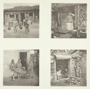 Foochow Coolies, A Foochow Detective, The Chief of Thieves, Beggars Living in a Tour, c. 1868