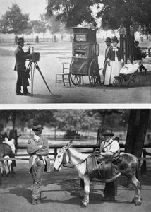 Photography on the Common and Waiting for Hire by John Thomson