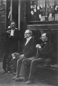 Wall Workers, c.1877 (B/W Photo)