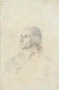 Unidentified Man (Possibly Washington) by John Trumbull