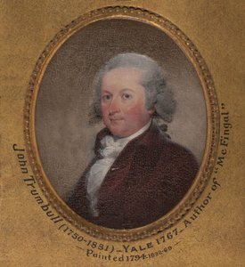 John Trumbull (1750–1831), B.A. 1767, M.A. 1770, LL.D. 1818 by John Trumbull